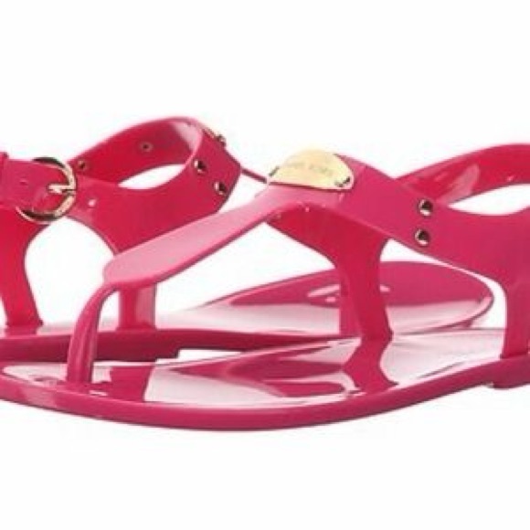 🌺 MK Jelly Sandals 🌸☀️🌴 - Picture 1 of 5